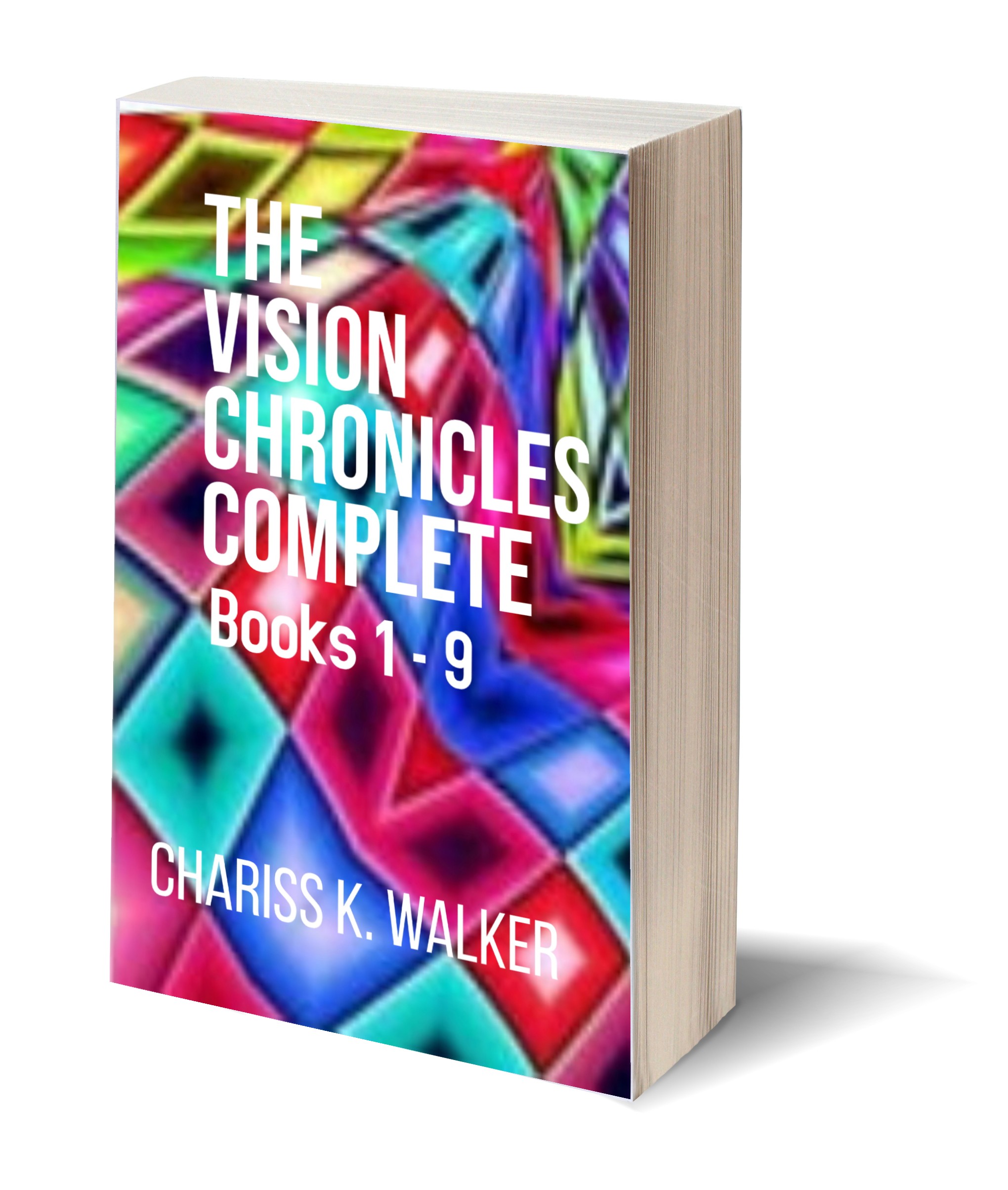 The Vision Chronicles 3D-Book-Template