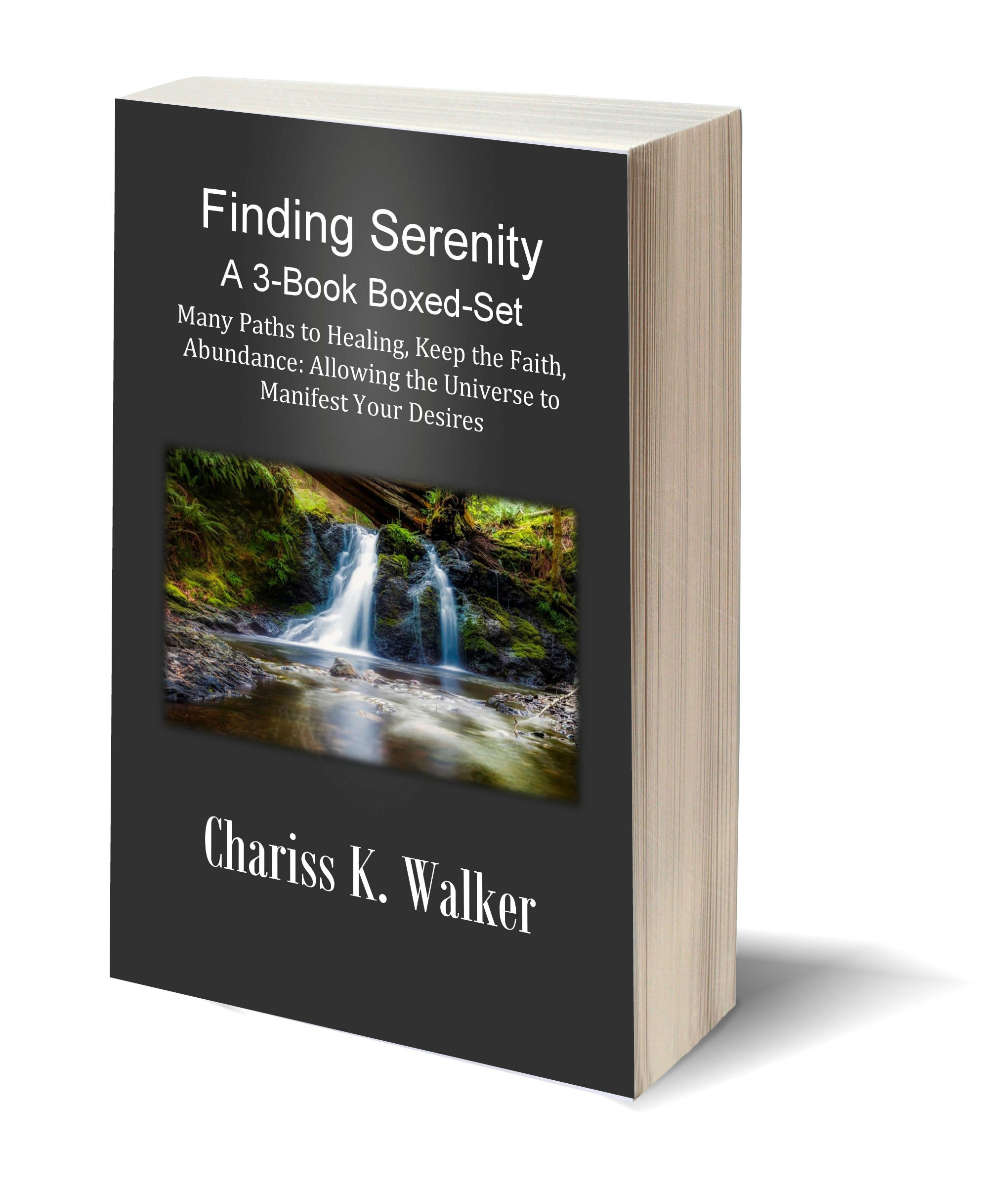 Finding Serenity 3D-Book-Template